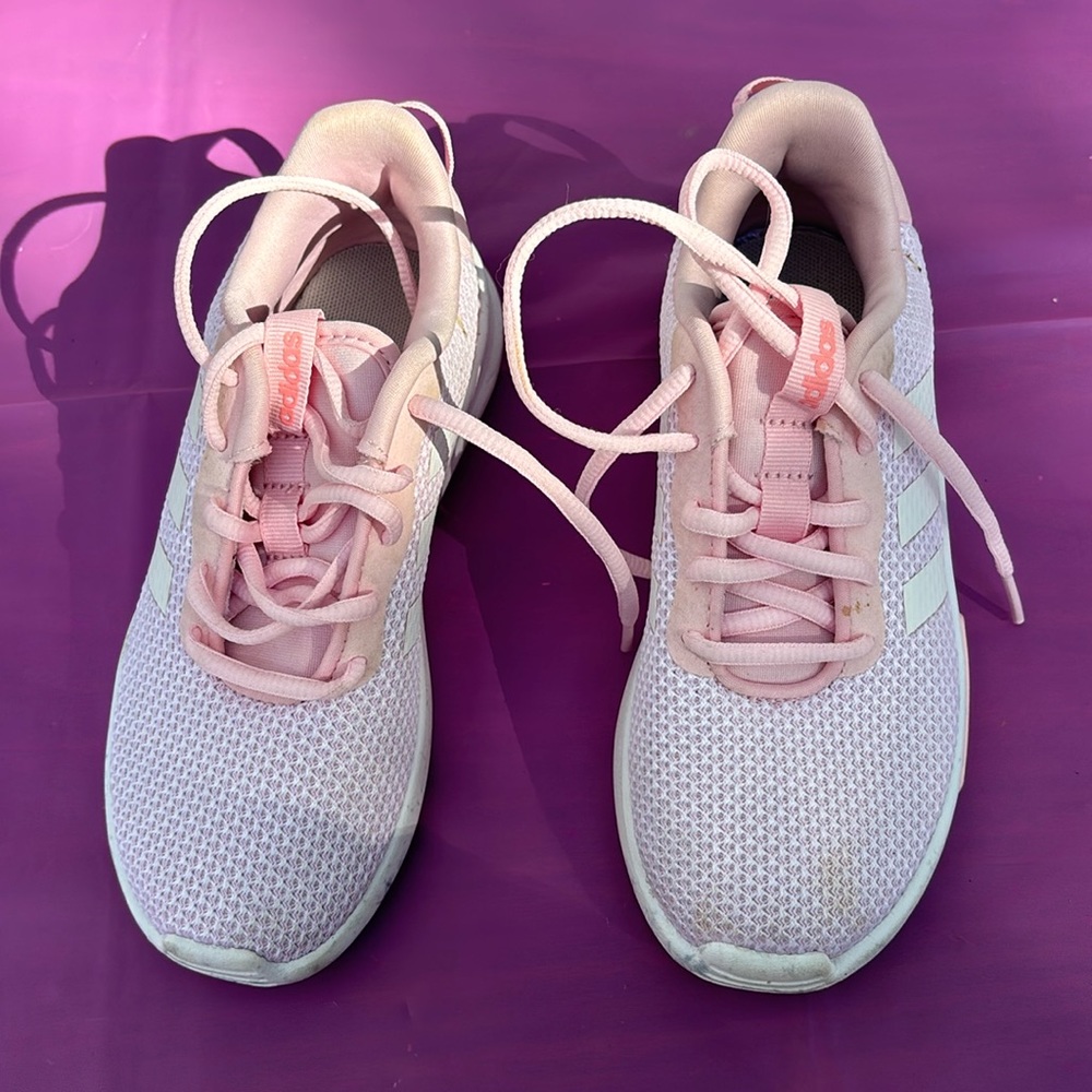 Girl Adidas sneakers